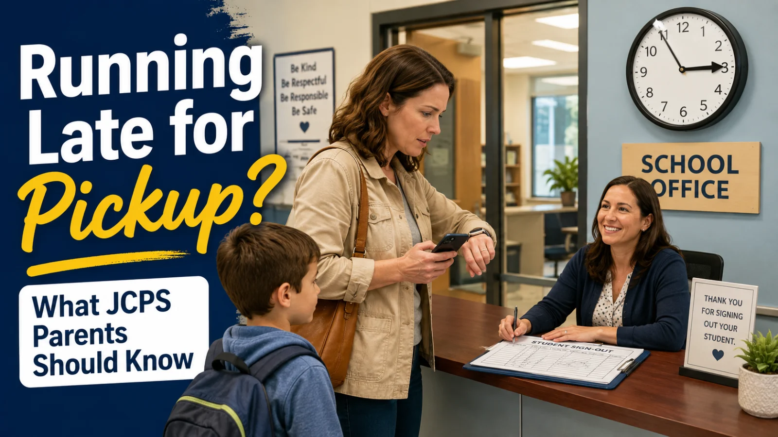 JCPS Early Checkout Rules: What Parents Can Do When They're Running Late