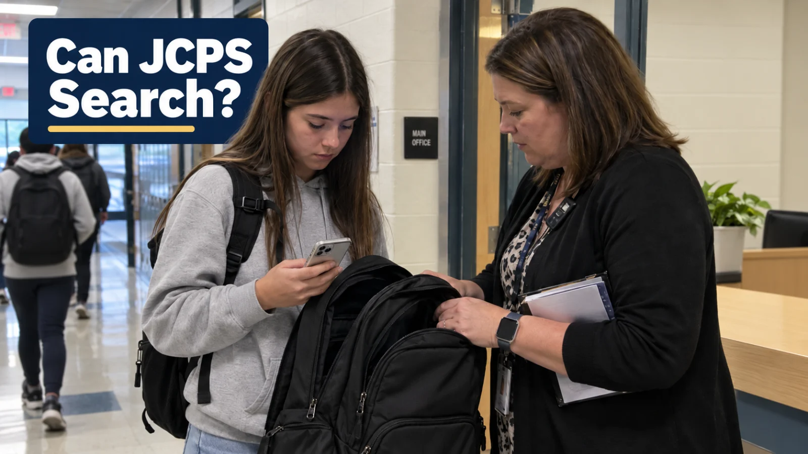 Can JCPS Search Your Child, Their Backpack or Their Phone?