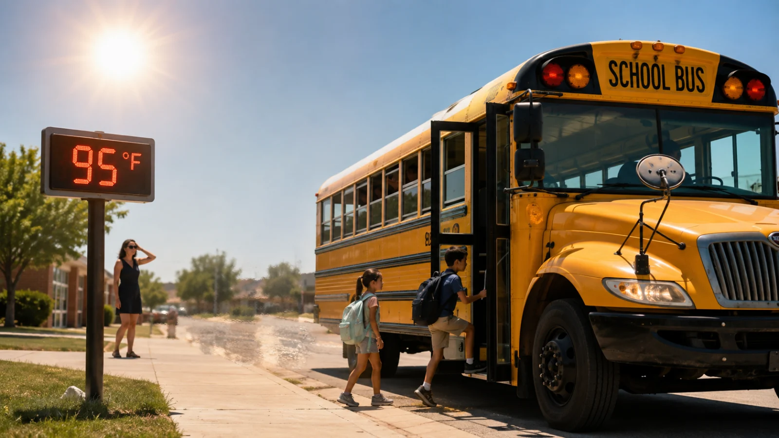 It’s 95 Degrees Outside. Does Your Child’s JCPS School Bus Have Air Conditioning?