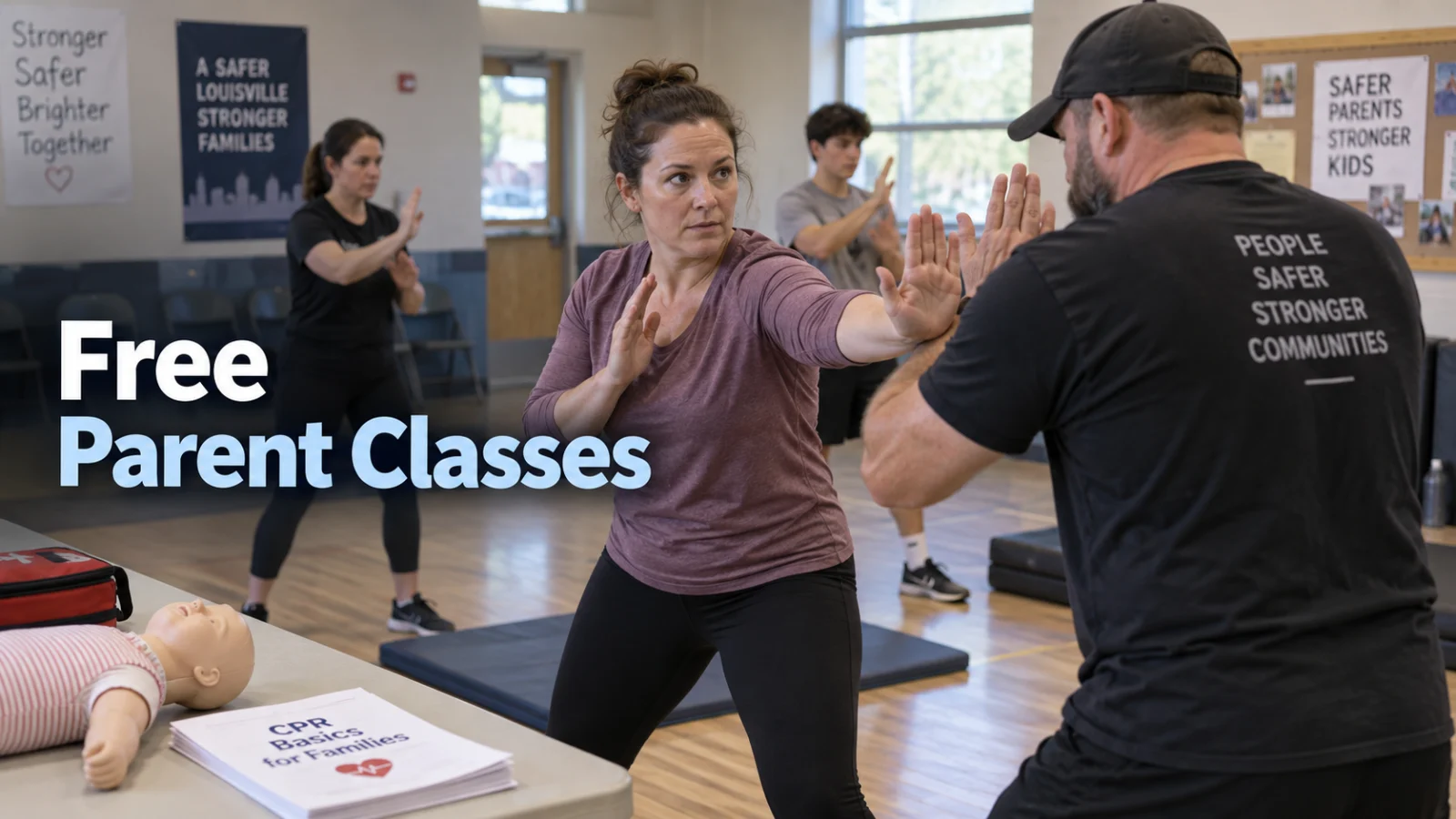 Free Classes for Louisville Parents: Self Defense, CPR, Safety Training and More