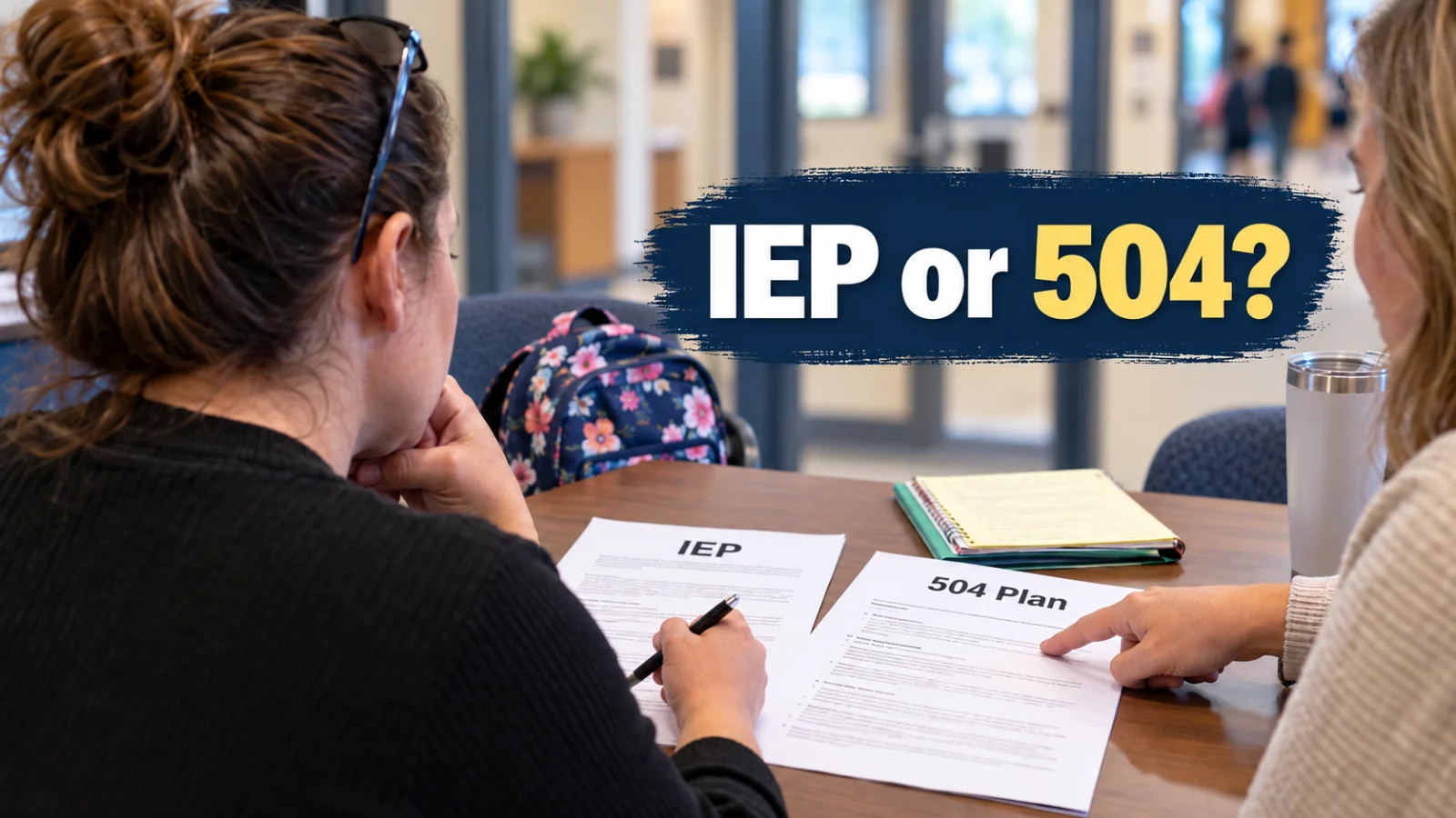 IEP vs. 504 Plan in JCPS: Which One Does Your Child Need?