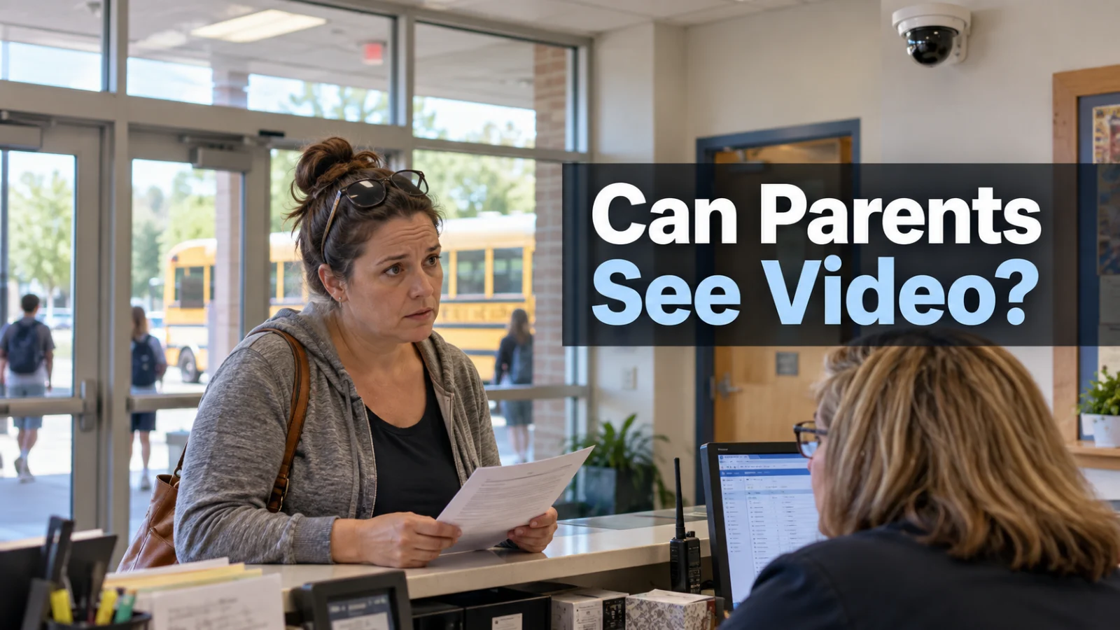 Can Parents See School Security Camera Video When Their Child Is Involved in an Incident?