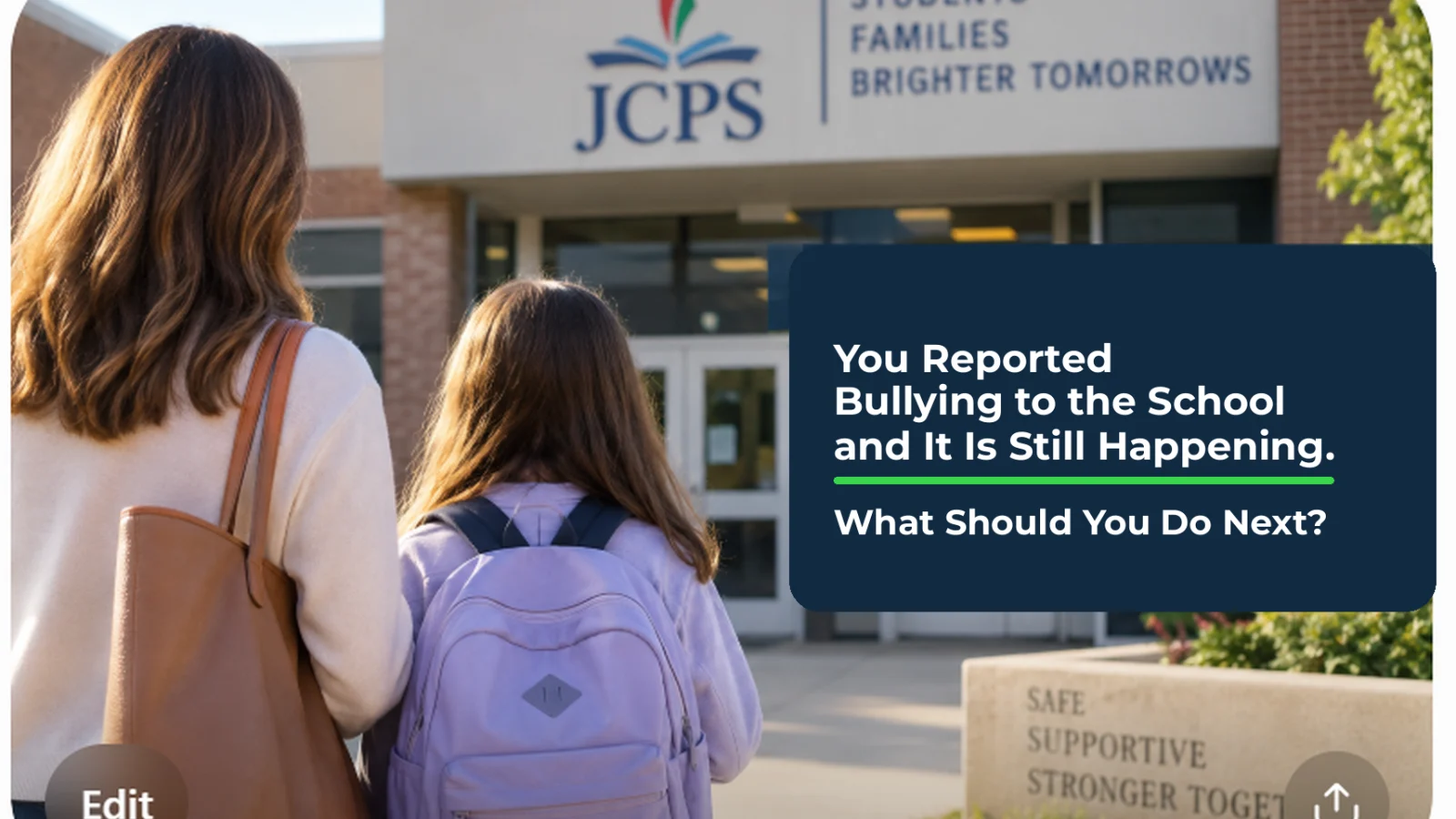 You Reported Bullying to the School and It Is Still Happening. What Should You Do Next?