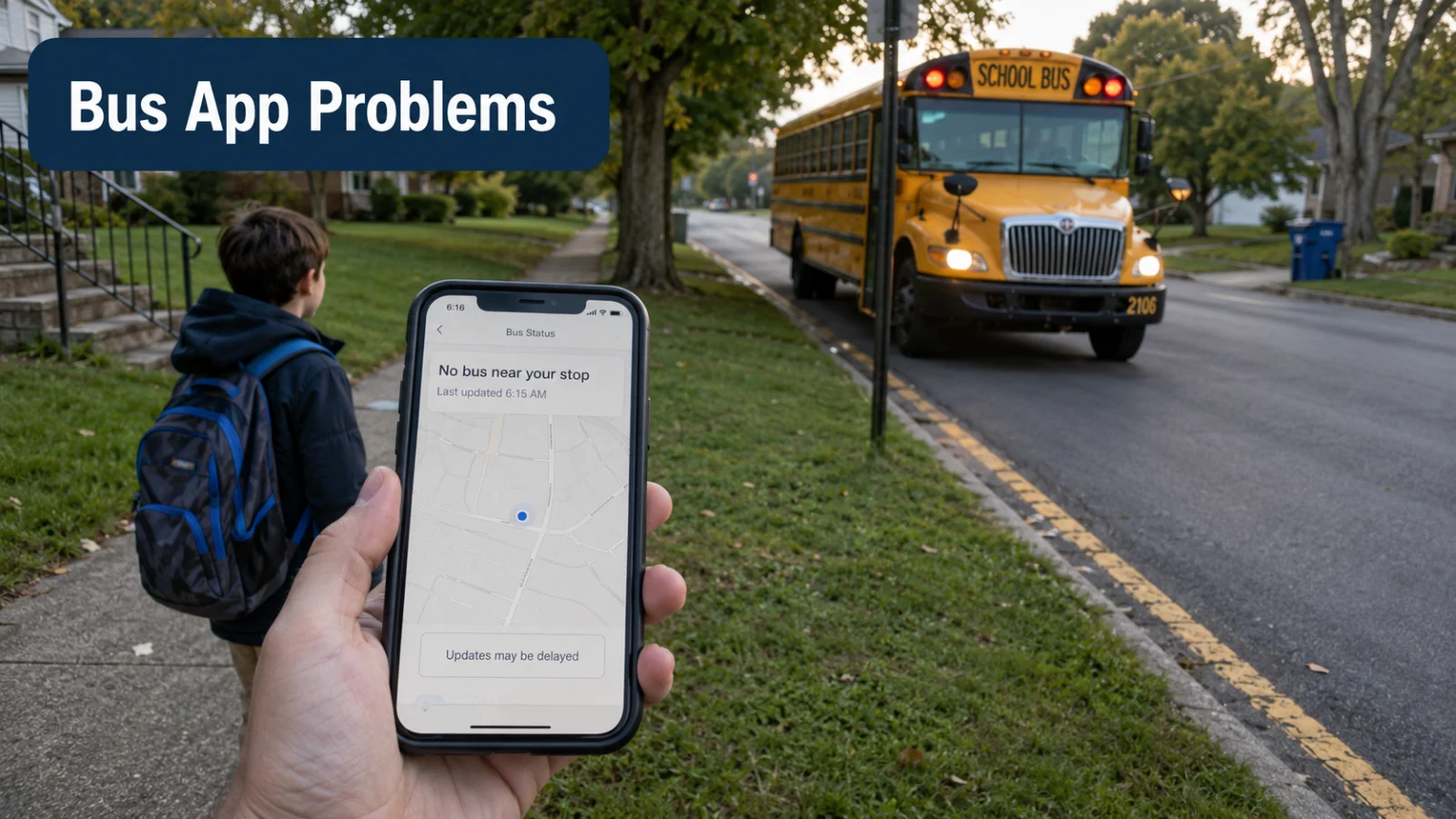 JCPS Bus App Problems: Missing Buses, Wrong Times and Substitute Buses